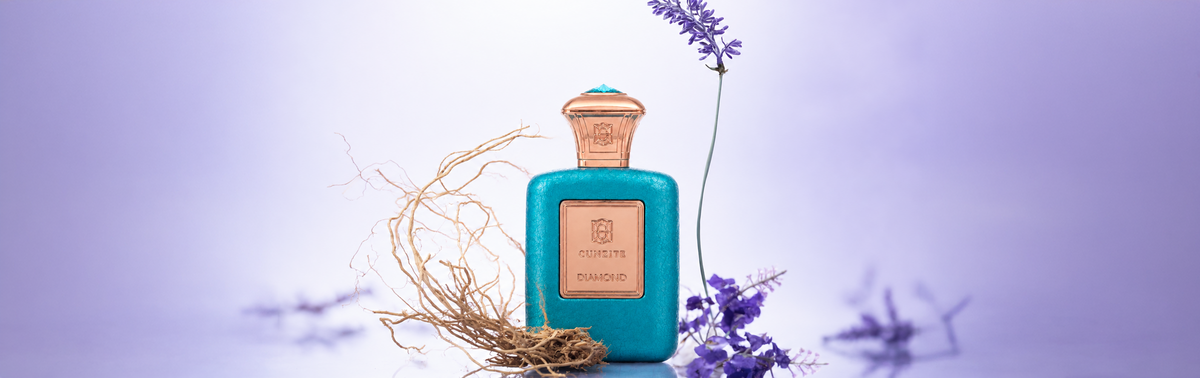 Fougere collection banner lavender oakmoss and herbs fougere perfume by Cunzite UAE