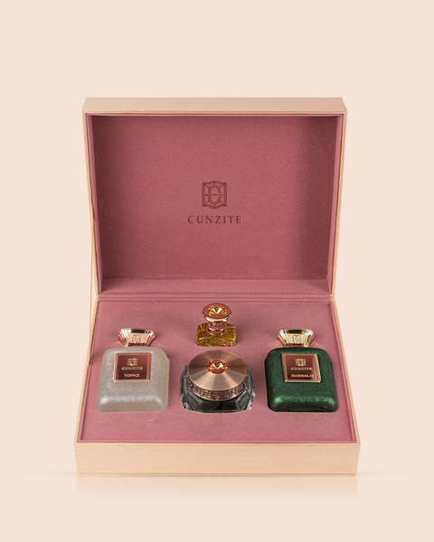 Harmony Set 1 open box complementary fragrances luxury perfume gift Cunzite